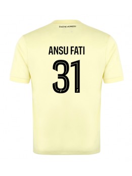 Billige AS Monaco Ansu Fati #31 Tredjedrakt 2025-26 Kortermet